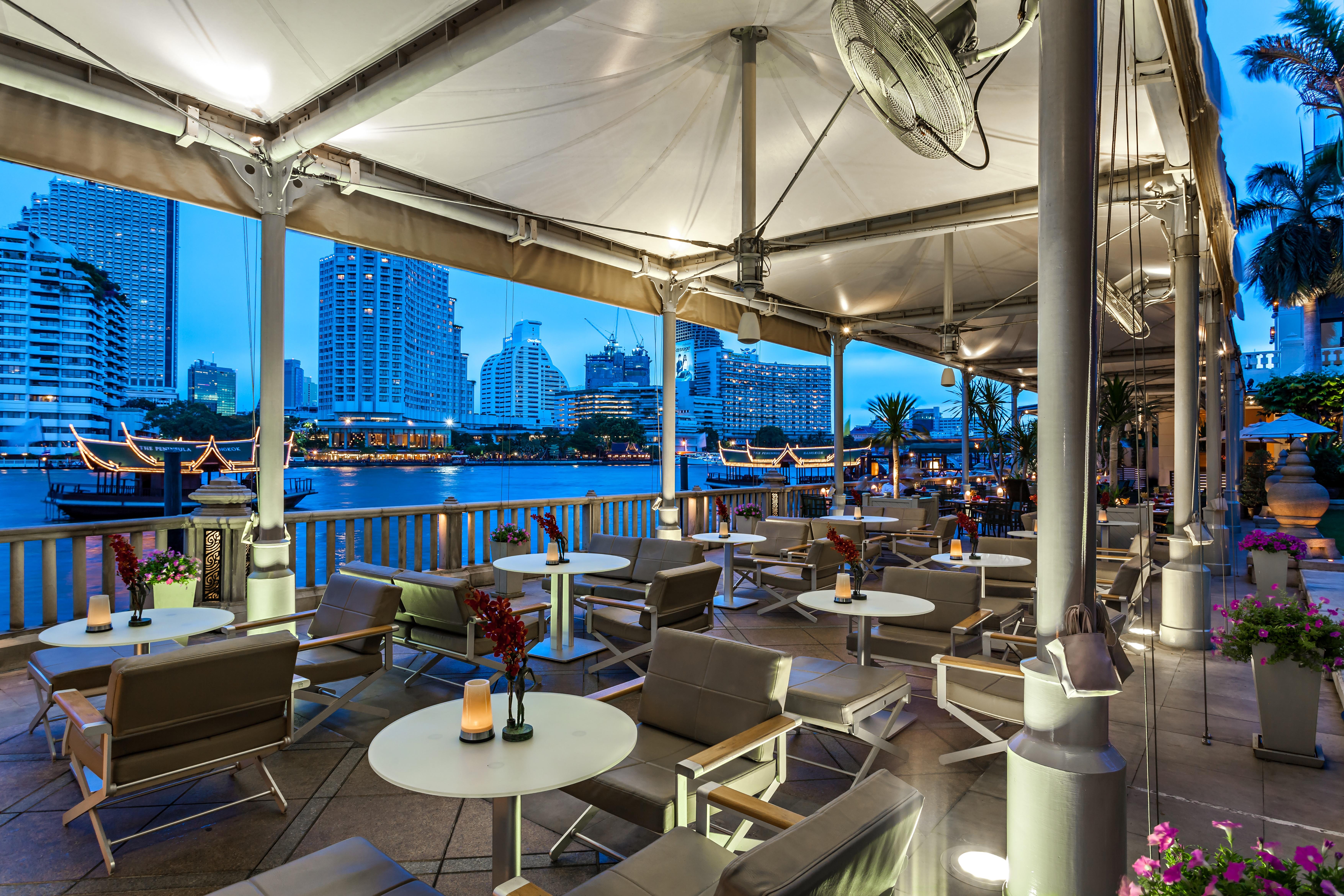 The Peninsula Bangkok - SHA Extra Plus Luaran gambar The Riverview Bar