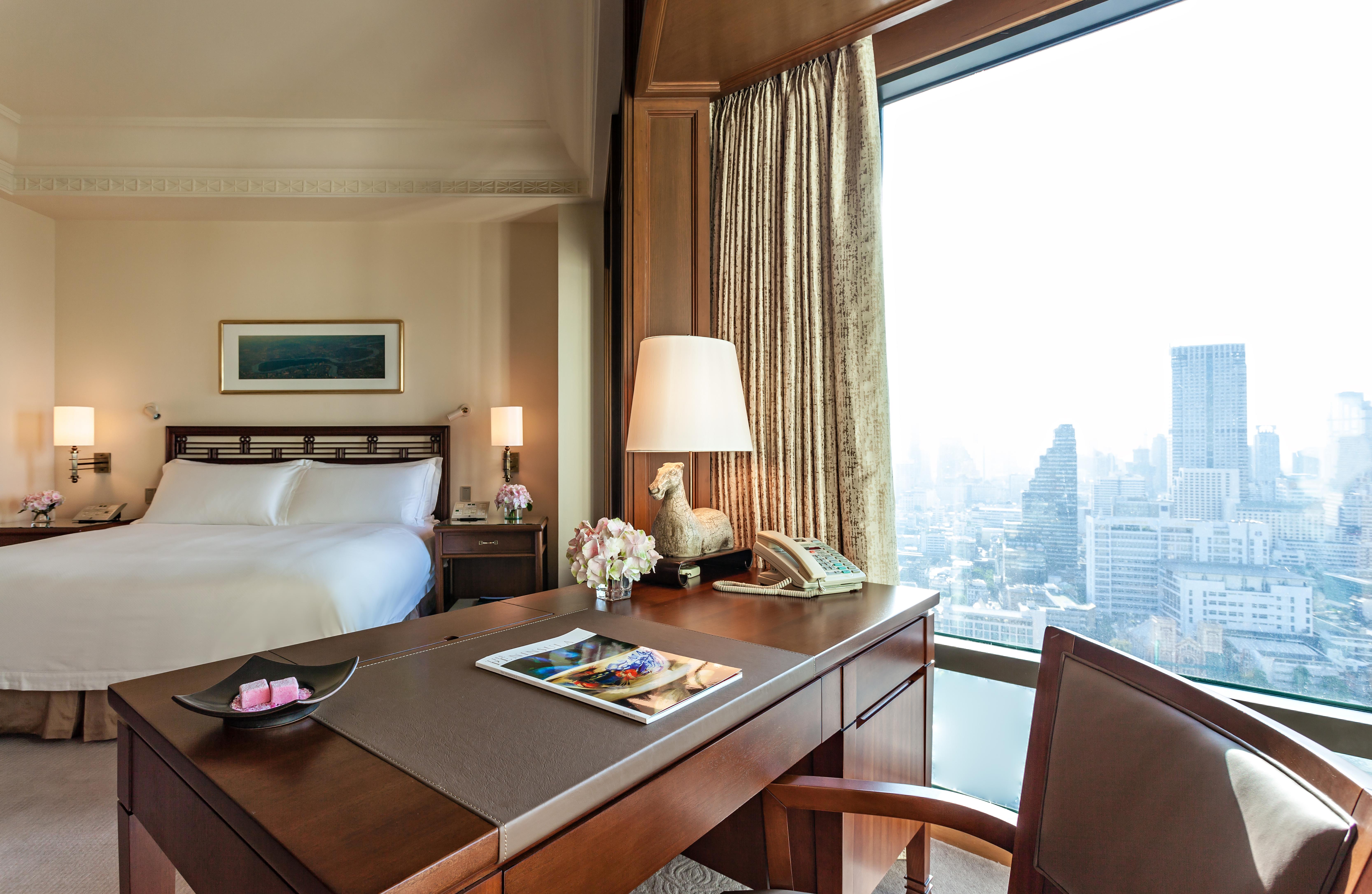 The Peninsula Bangkok - SHA Extra Plus Luaran gambar A room at the hotel